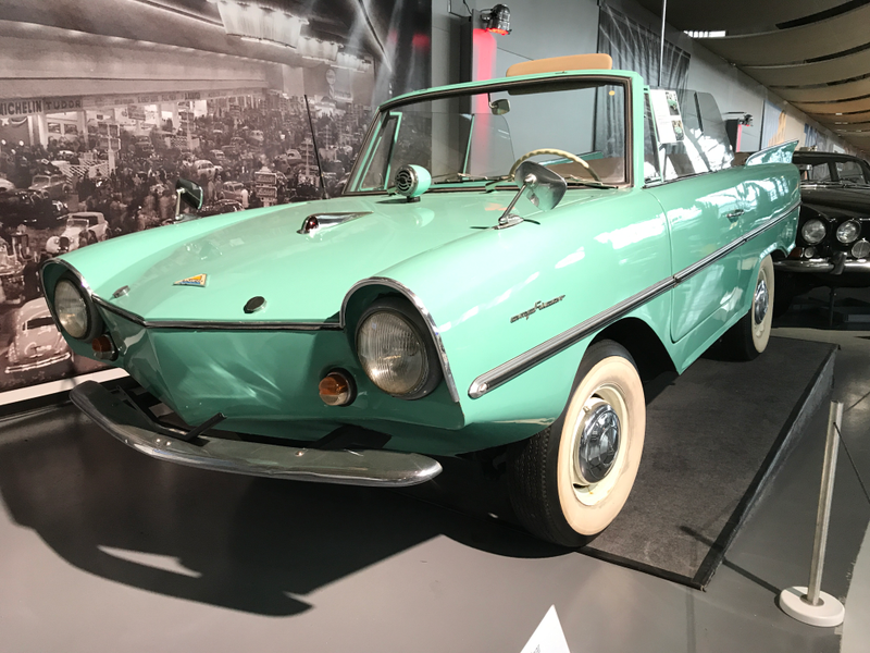 Amphicar! The last of, like, 70 Amphicars we saw that weekend for some reason.